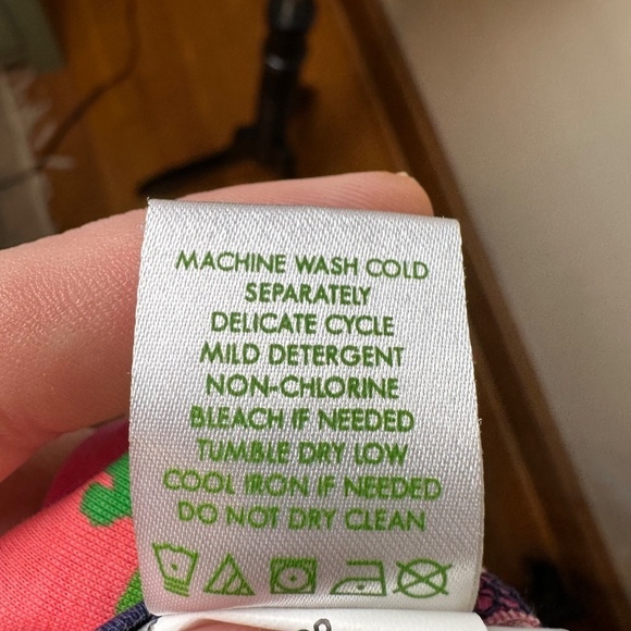 Lilly Pulitzer Vias Palmetto Mini Dress XS Pima Cotton Beach Tropical Resortwear - Picture 7 of 8